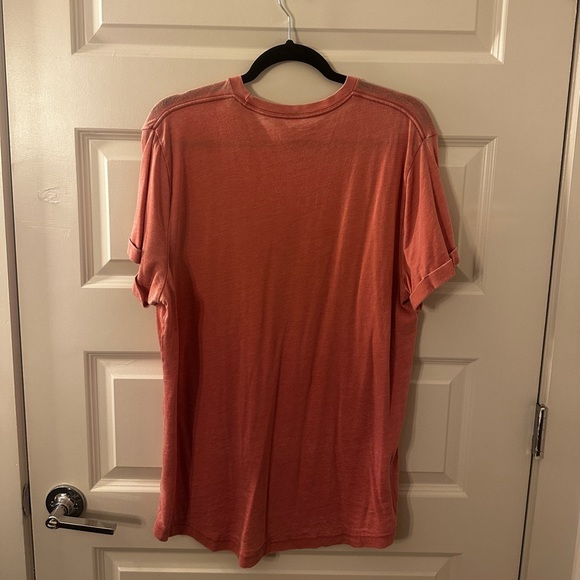 Abercrombie & Fitch Red/Pink Short Sleeve Shirt - Picture 2 of 3